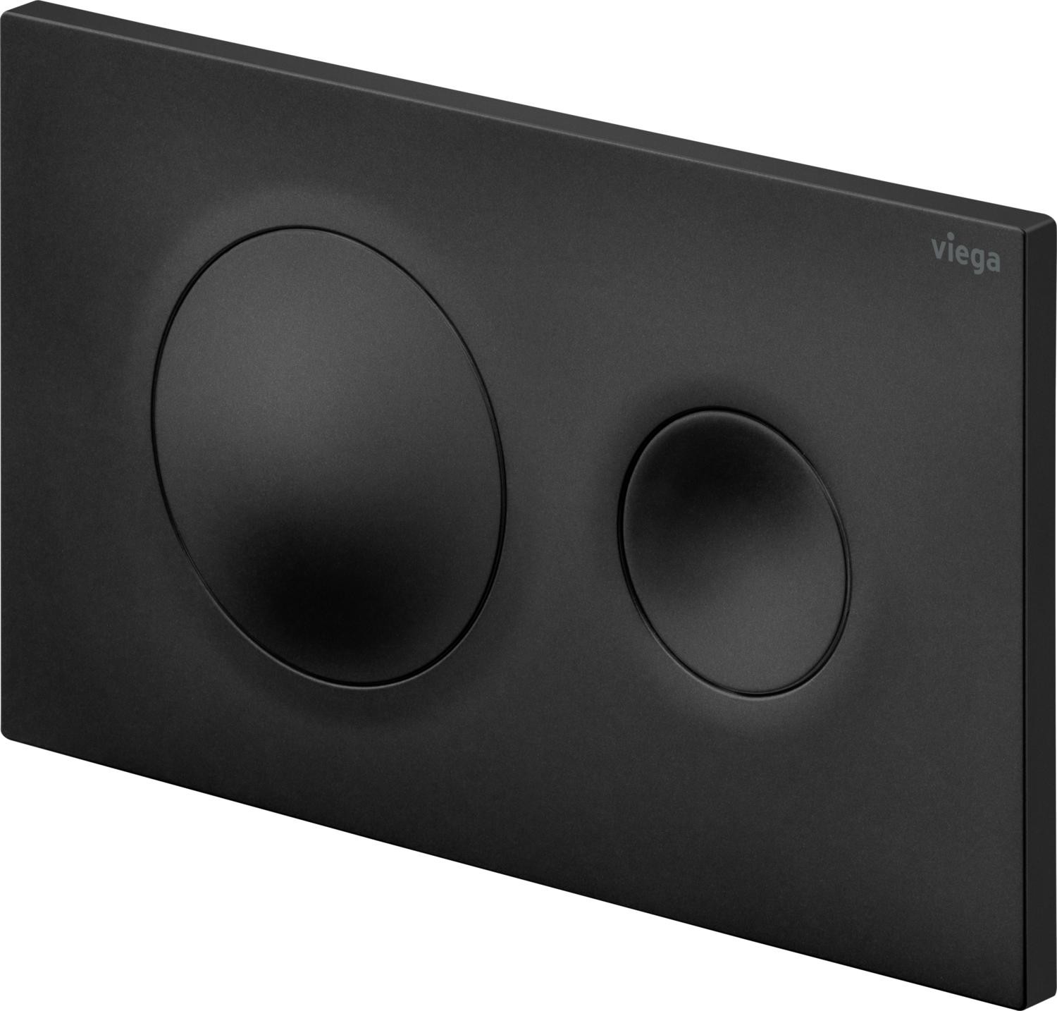 Viega Przycisk uruchamiający do WC Prevista (czarny mat) 796 389