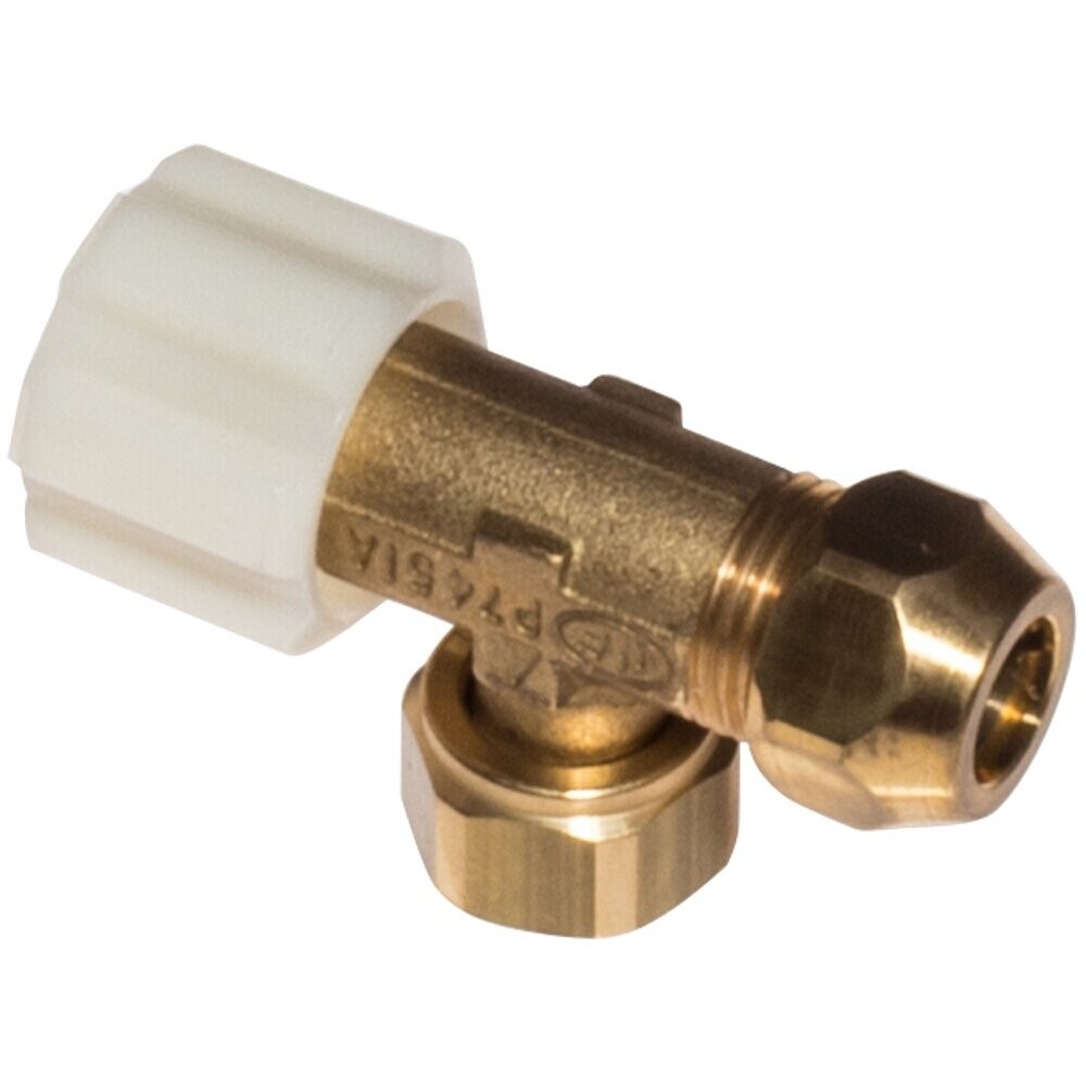 Zawór Gorgiel kątowy odcinający do stelaża podtynkowego