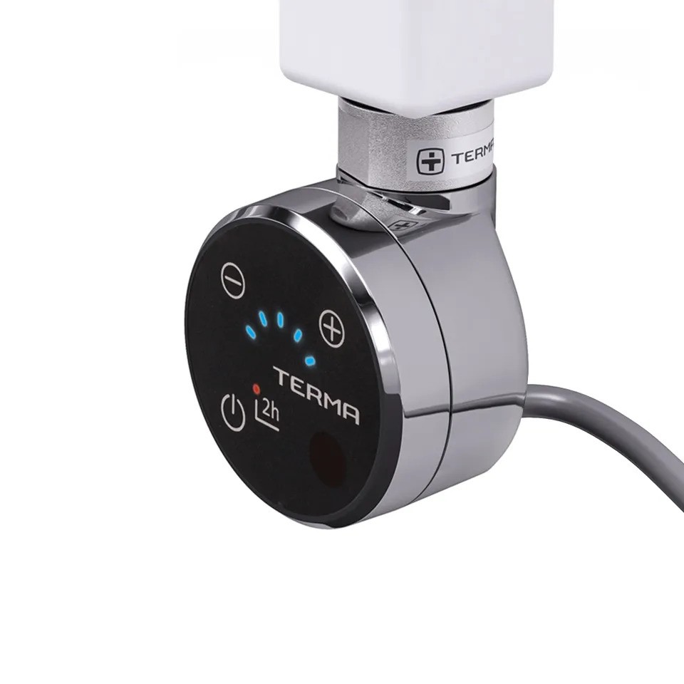 Grzałka elektryczna Terma MOA-IR Chrom 600W z trójnikiem